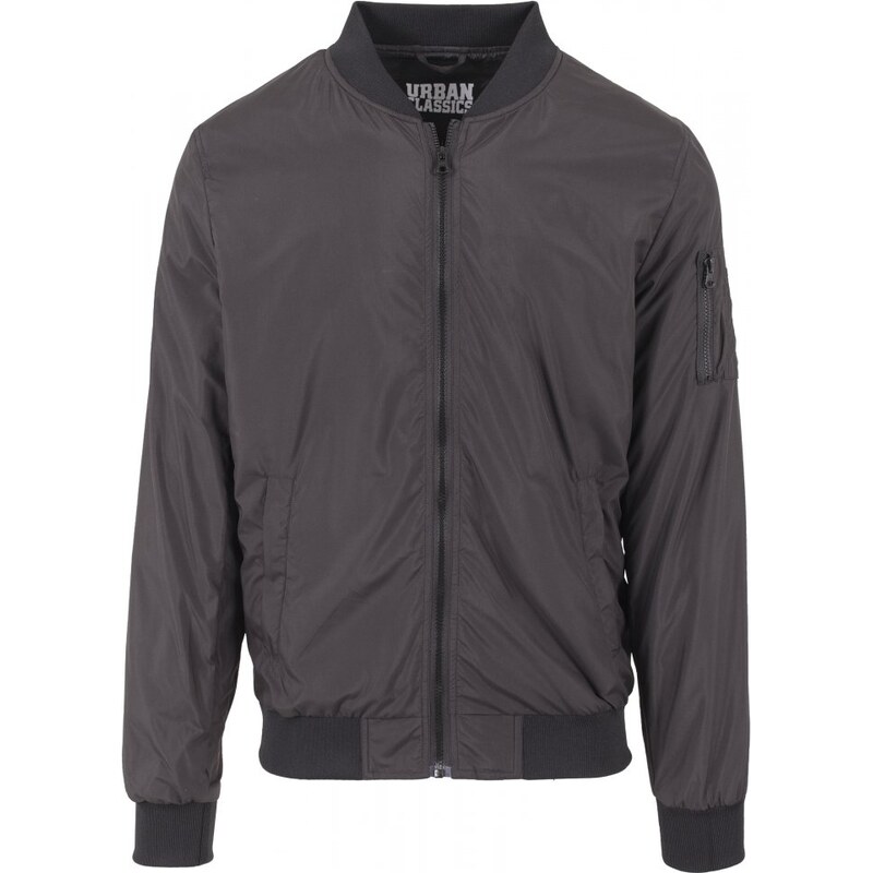 Pánská jarní bomber bunda Urban Classics - černá