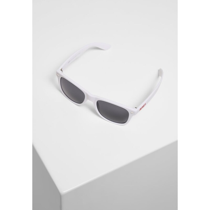 URBAN CLASSICS NASA Sunglasses MT - white/red