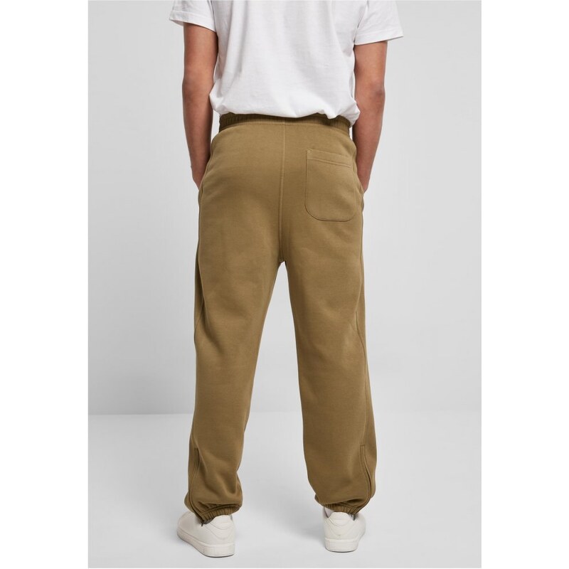 Olivové pánské klasické tepláky Urban Classics Sweatpants