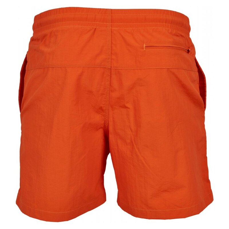 Pánské koupací kraťasy Urban Classics Block Swim Shorts - rust orange