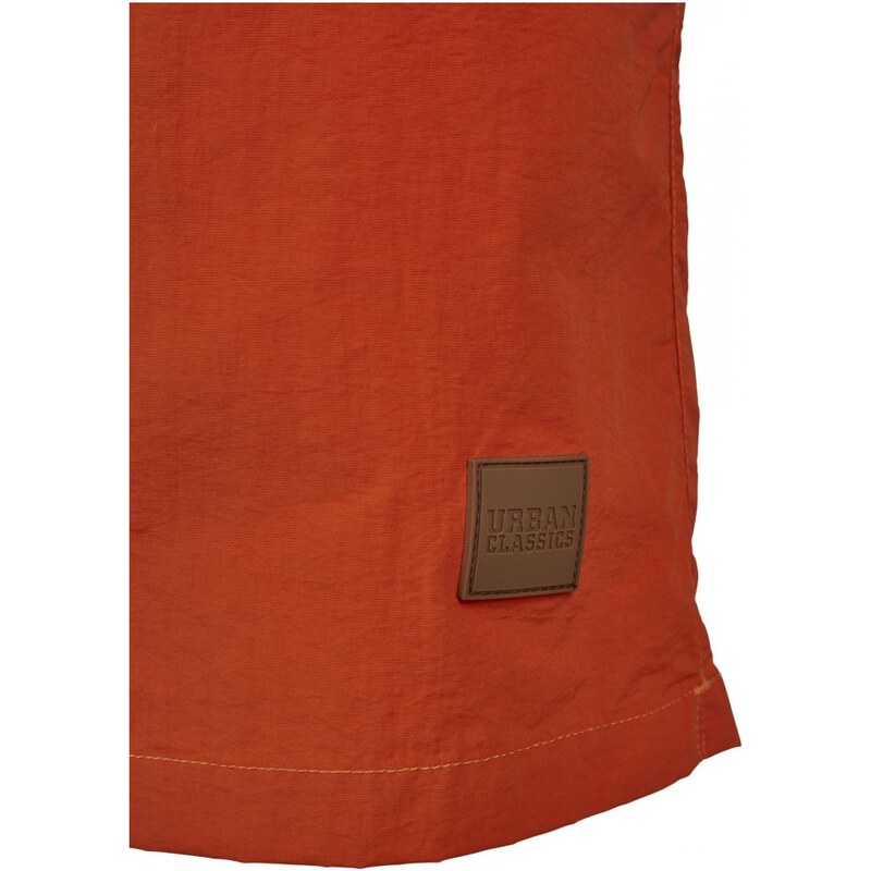 Pánské koupací kraťasy Urban Classics Block Swim Shorts - rust orange