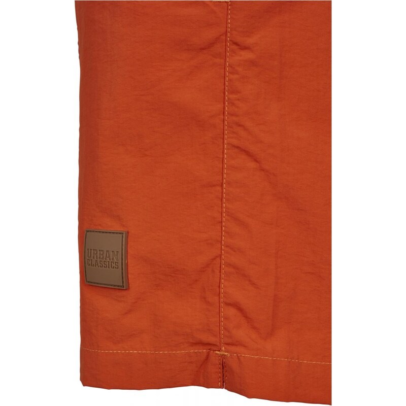 Pánské koupací kraťasy Urban Classics Block Swim Shorts - rust orange