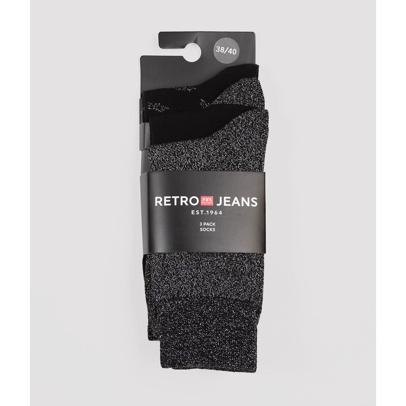 RetroJeans BELLE PACK ONE SOCKS, MIXED