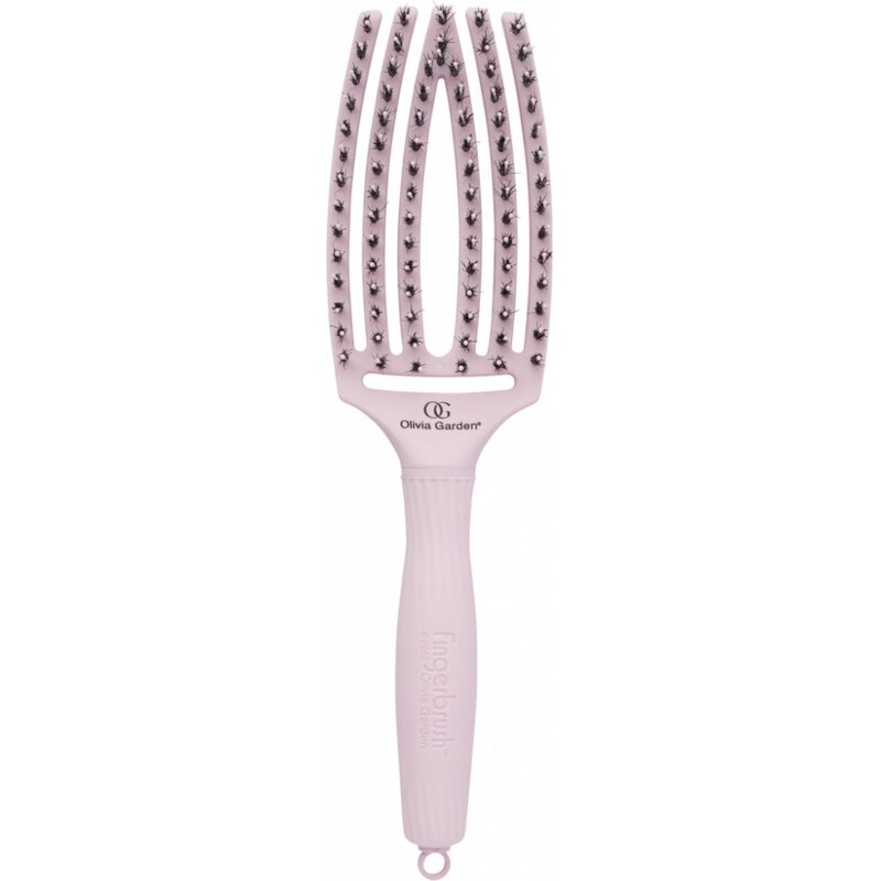 Olivia Garden Fingerbrush Combo Pastel Pink Medium