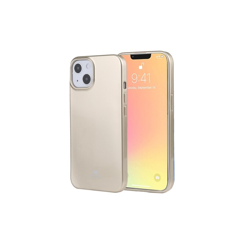 Ochranný kryt pro iPhone 13 mini - Mercury, Jelly Gold