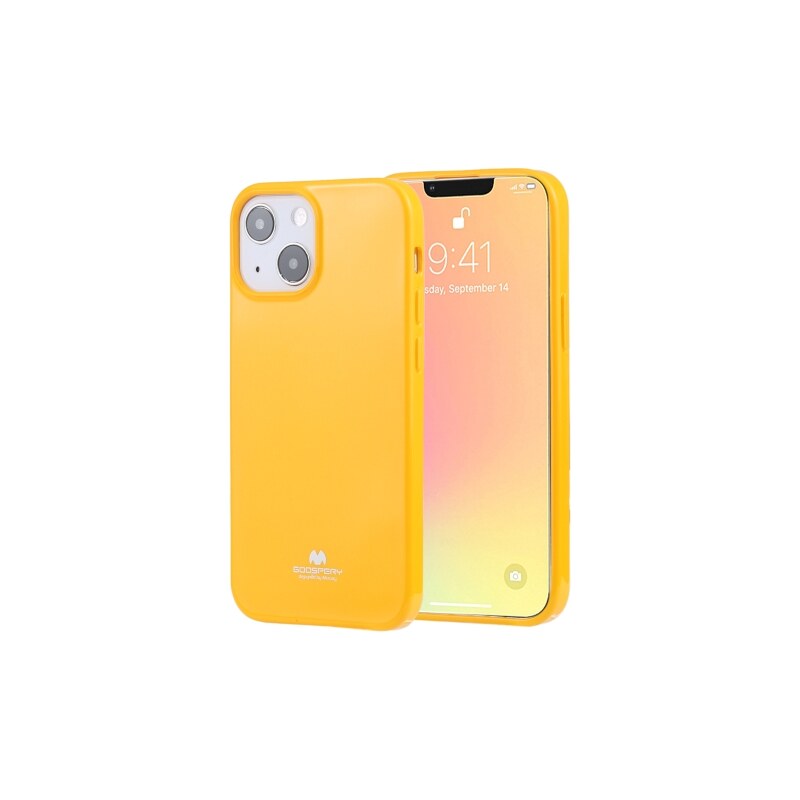 Ochranný kryt pro iPhone 13 - Mercury, Jelly Yellow