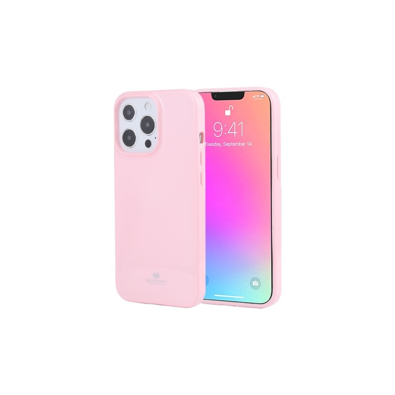 Ochranný kryt pro iPhone 13 Pro - Mercury, Jelly Pink