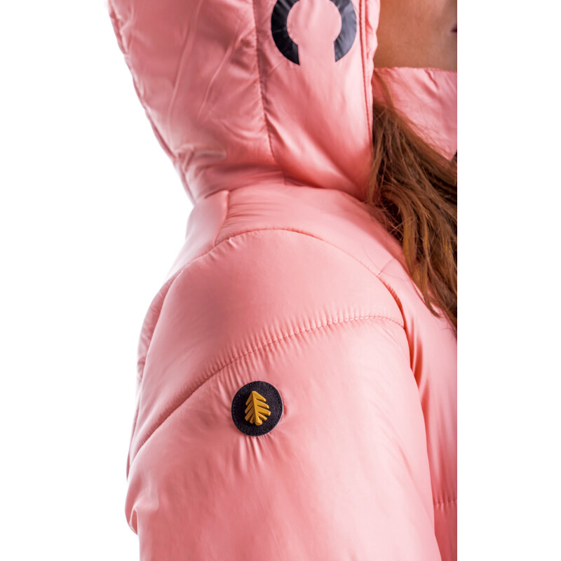 Nordblanc Růžová dámská prošívaná bunda PUFF