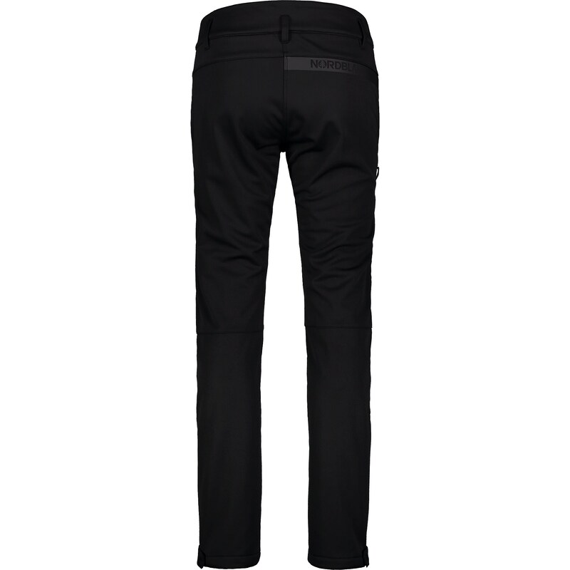 Nordblanc Černé dámské zateplené softshellové kalhoty EXPLOSIVE