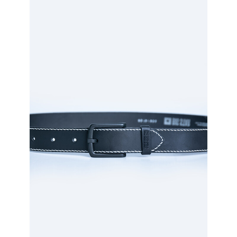 Big Star Man's Belt Belt 240031 Natural Leather-906