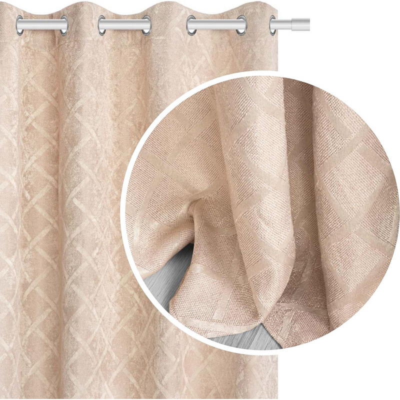 Edoti Blackout curtain 140x250 A487