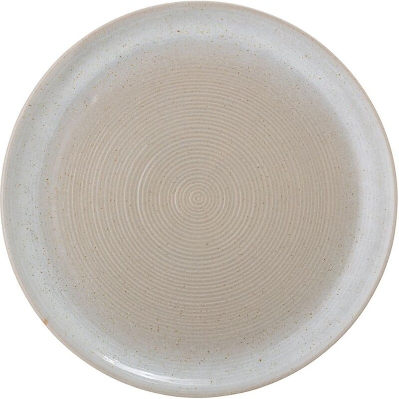 Šedý keramický talíř Bloomingville Taupe 27 cm