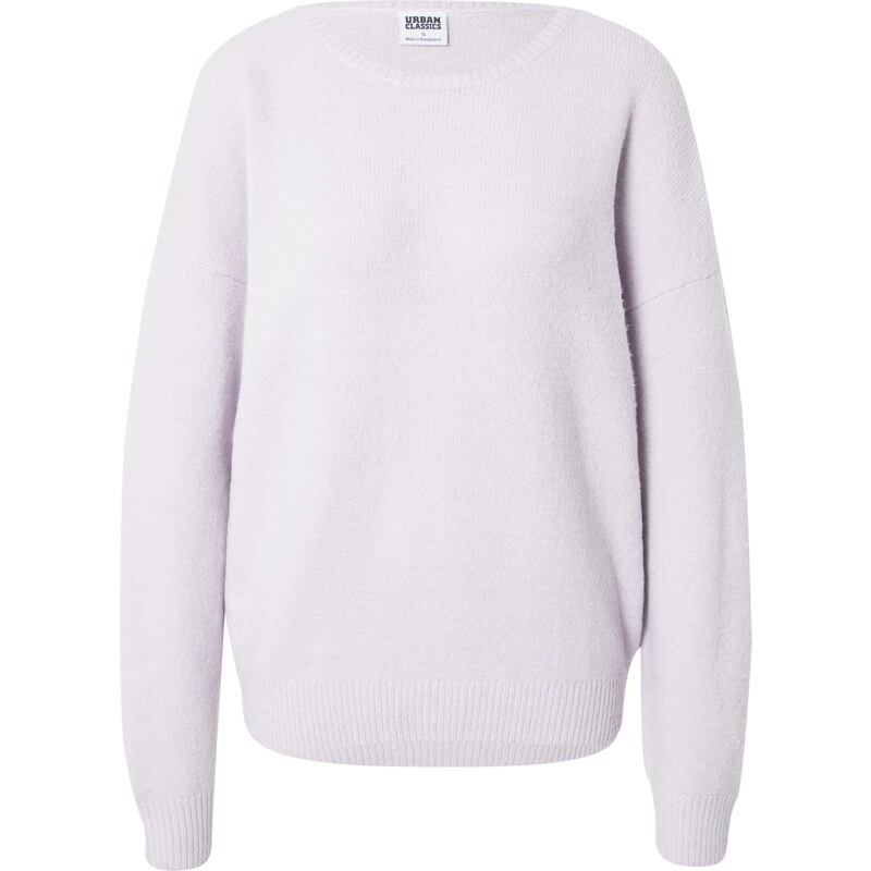 Urban Classics Svetr Chunky Fluffy pastelová fialová 109477007