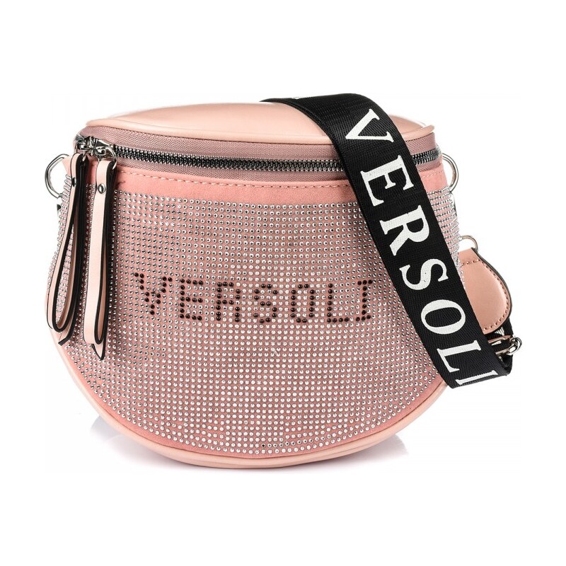 Dámská crossbody kabelka Versoli Stone, růžová