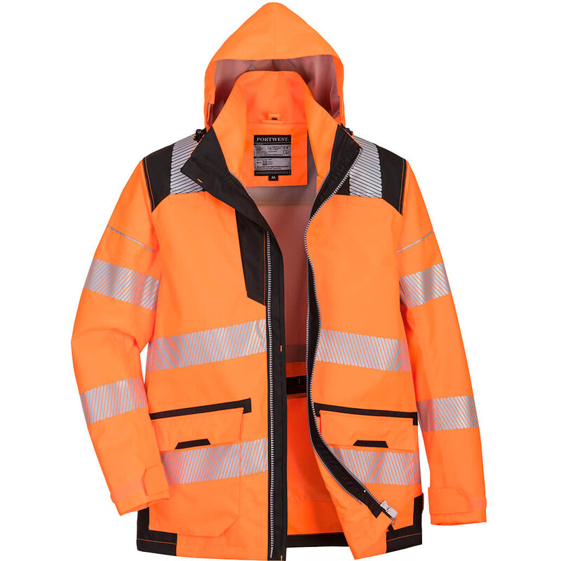 Bunda PORTWEST PW3 HiVis 5v1