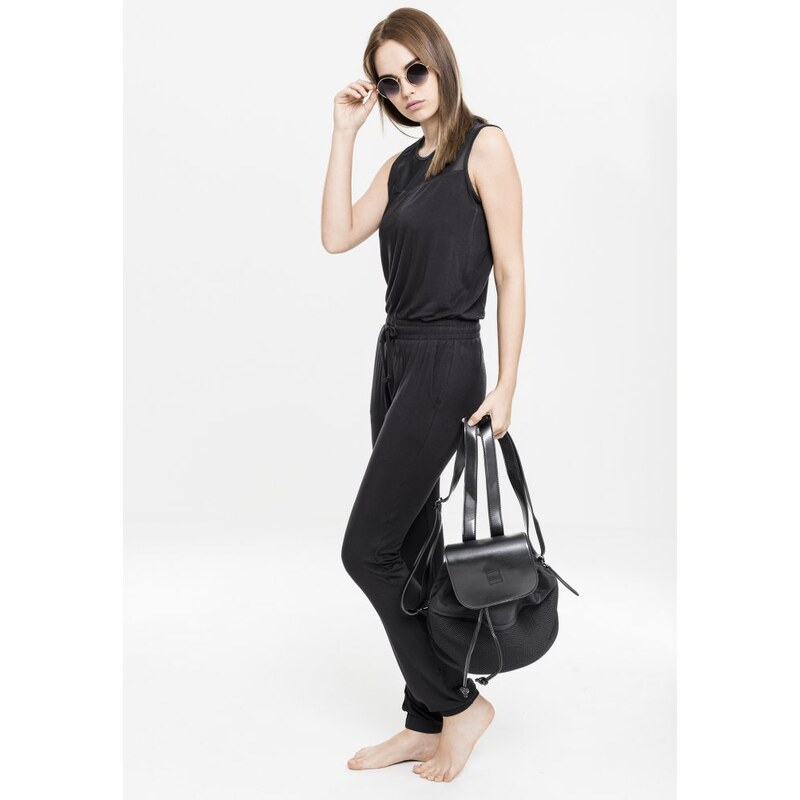 URBAN CLASSICS Ladies Tech Mesh Long Jumpsuit