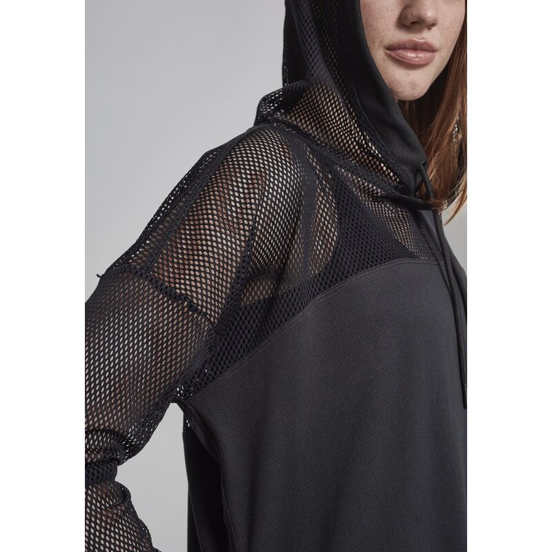 URBAN CLASSICS Ladies Mesh Hoody