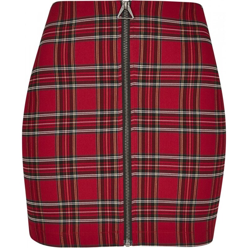 URBAN CLASSICS Ladies Short Checker Skirt