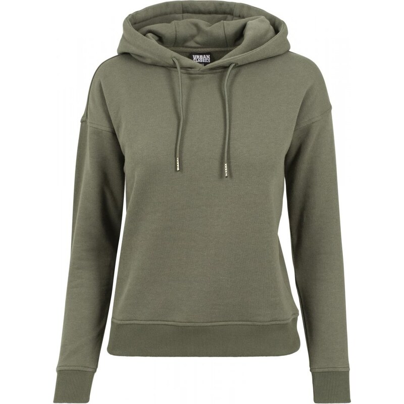 URBAN CLASSICS Ladies Hoody - olive