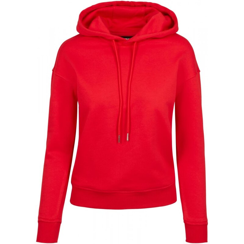 URBAN CLASSICS Ladies Hoody - fire red