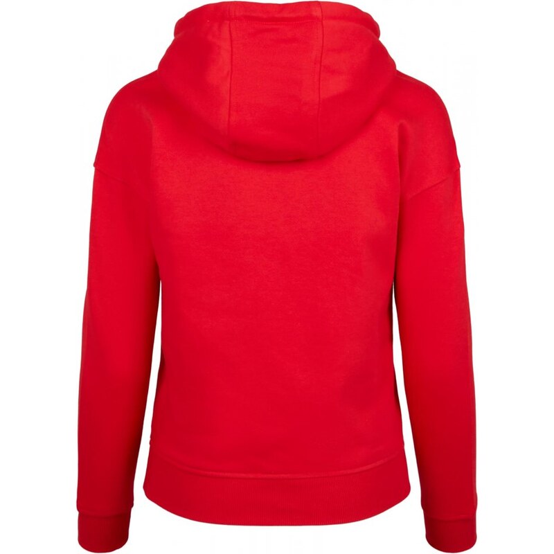 URBAN CLASSICS Ladies Hoody - fire red