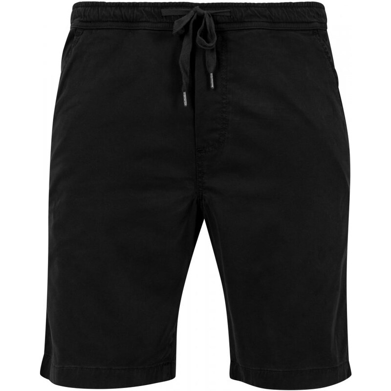 Pánské kraťasy Urban Classics Stretch Twill Joggshorts - černé
