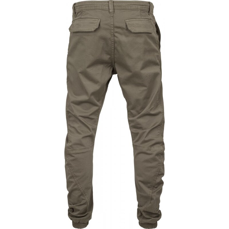 URBAN CLASSICS Stretch Jogging Pants - olive