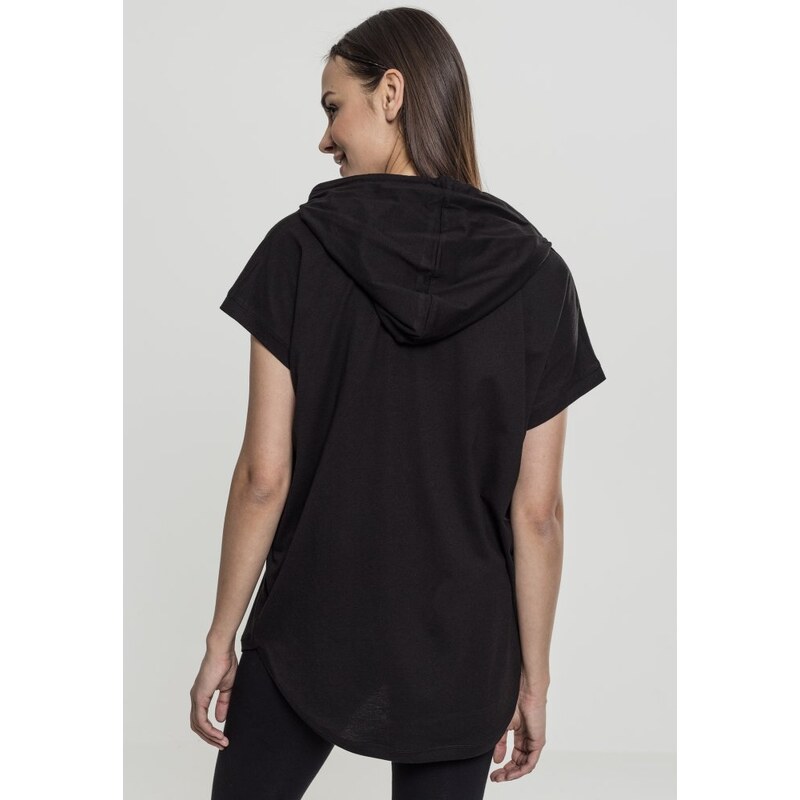 URBAN CLASSICS Ladies Sleeveless Jersey Hoody