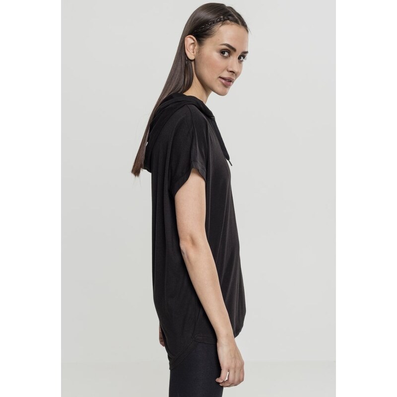 URBAN CLASSICS Ladies Sleeveless Jersey Hoody