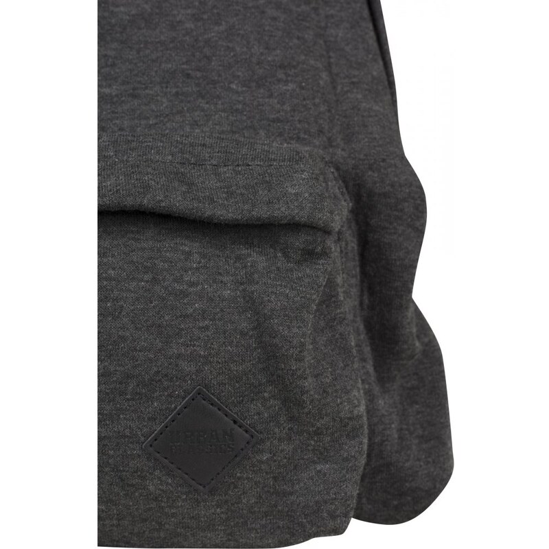 URBAN CLASSICS Sweat Backpack - charcoal/black