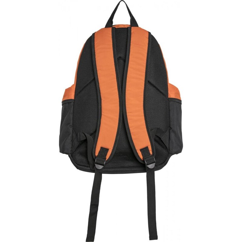 URBAN CLASSICS Backpack Colourblocking - vibrantorange/black