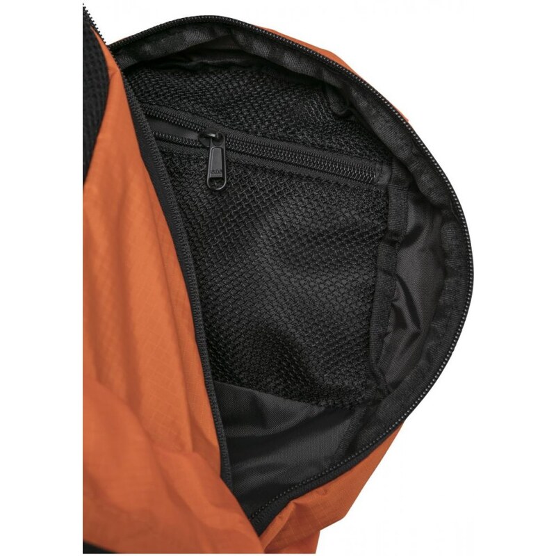 URBAN CLASSICS Backpack Colourblocking - vibrantorange/black