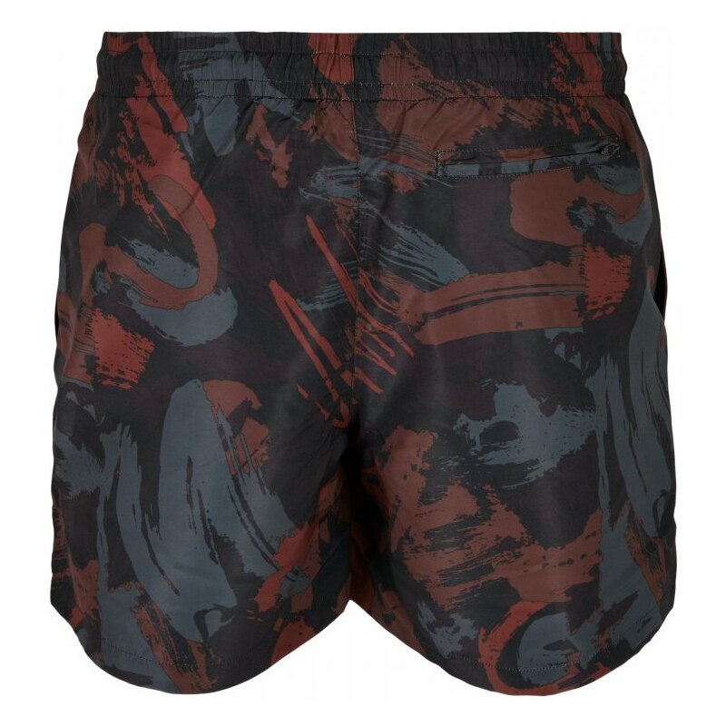 Pánské koupací šortky Urban Classics Pattern Swim Shorts - 80's aop