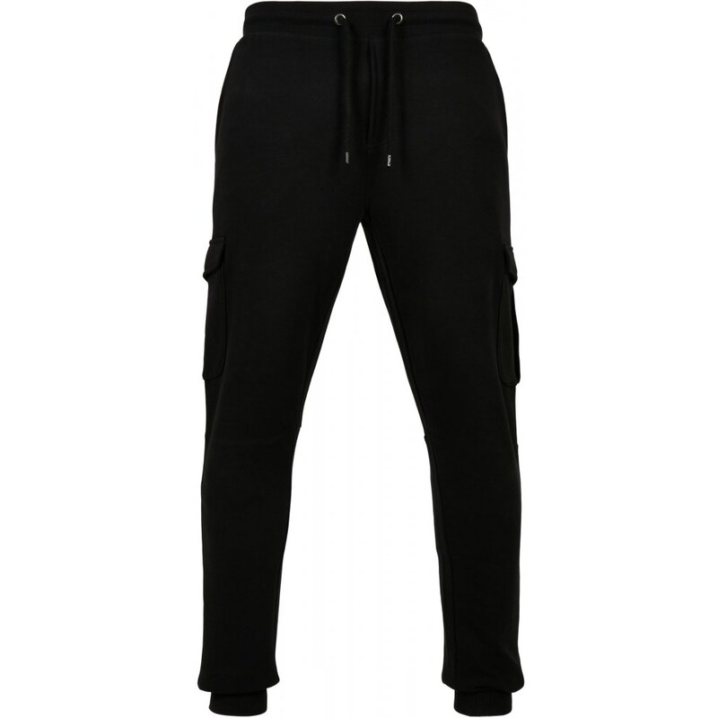 Pánské tepláky Urban Classics Fitted Cargo - černé