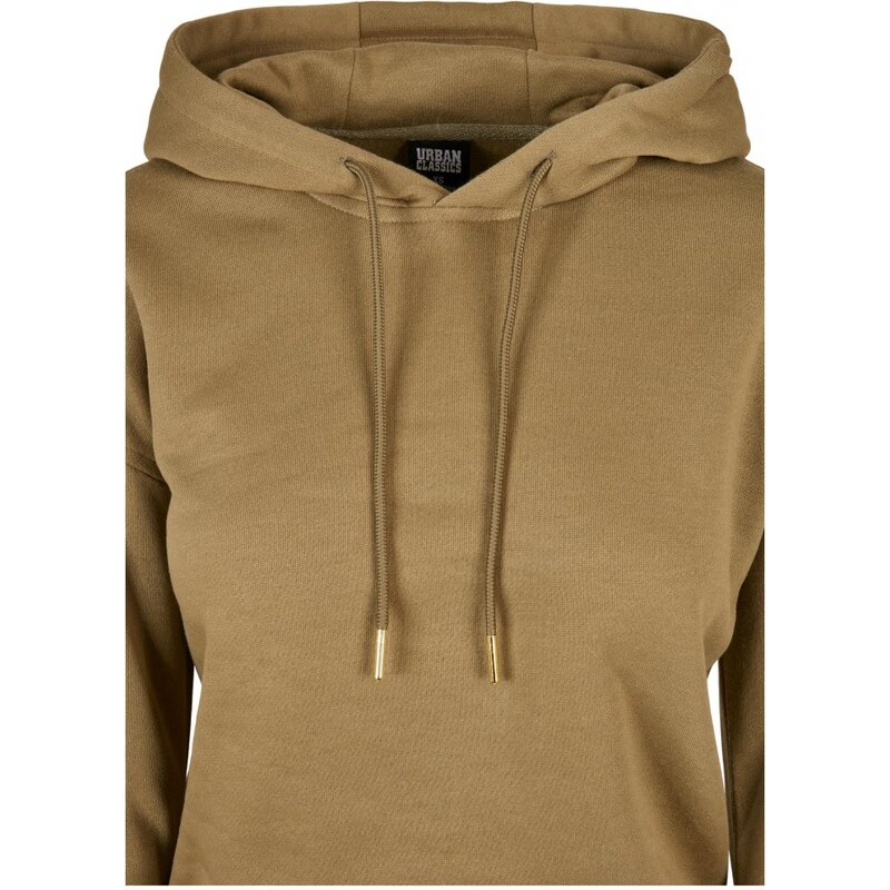 URBAN CLASSICS Ladies Hoody - tiniolive