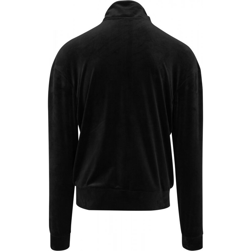Pánská jarní/podzimní bunda Urban Classics Velvet Jacket - black