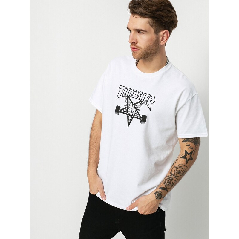 Thrasher Skate Goat (white)bílá