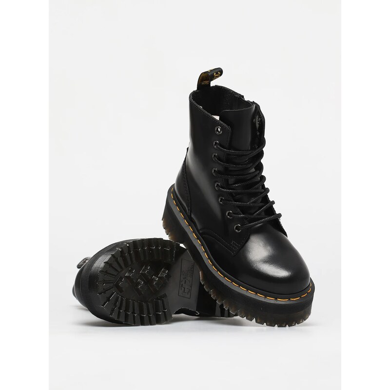 Dr. Martens Jadon (polished smooth black)černá