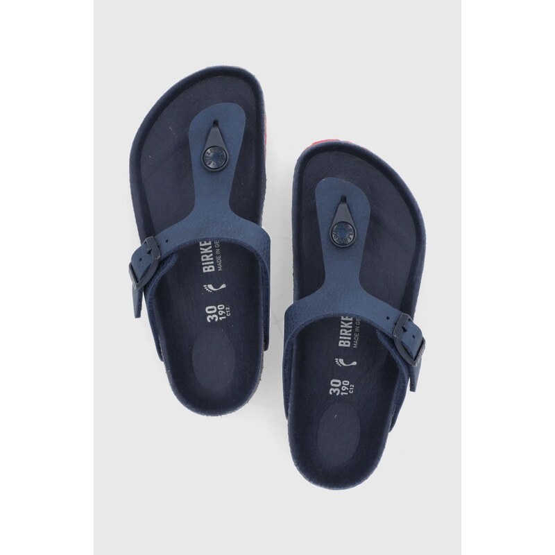 Dětské žabky Birkenstock tmavomodrá barva