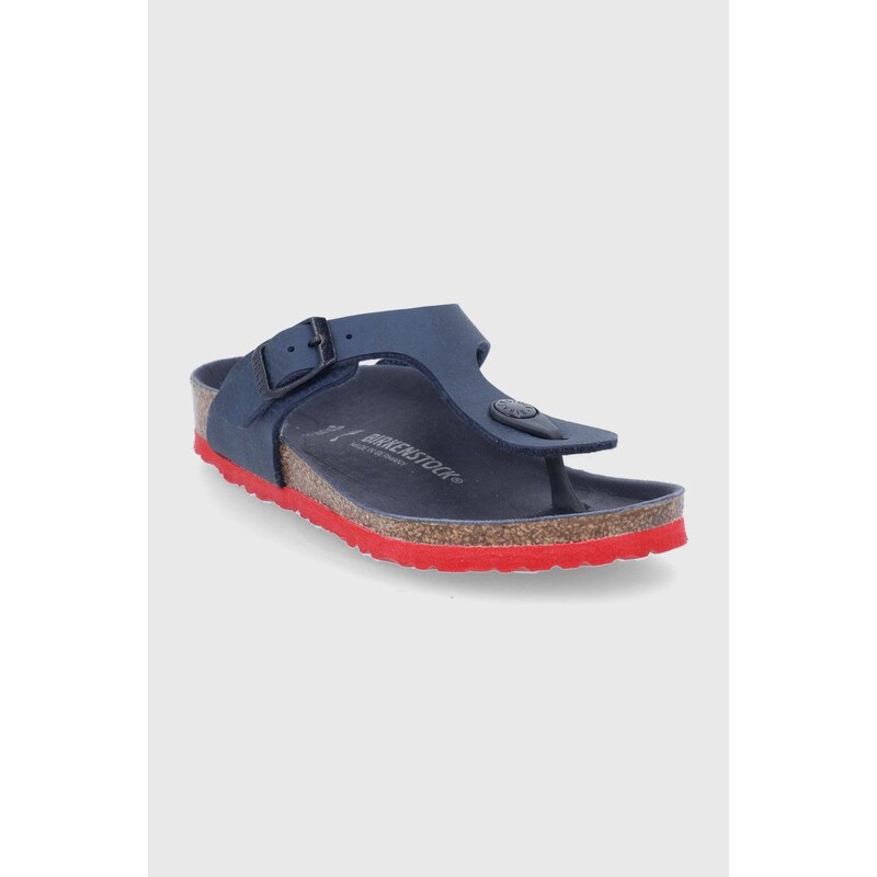 Dětské žabky Birkenstock tmavomodrá barva