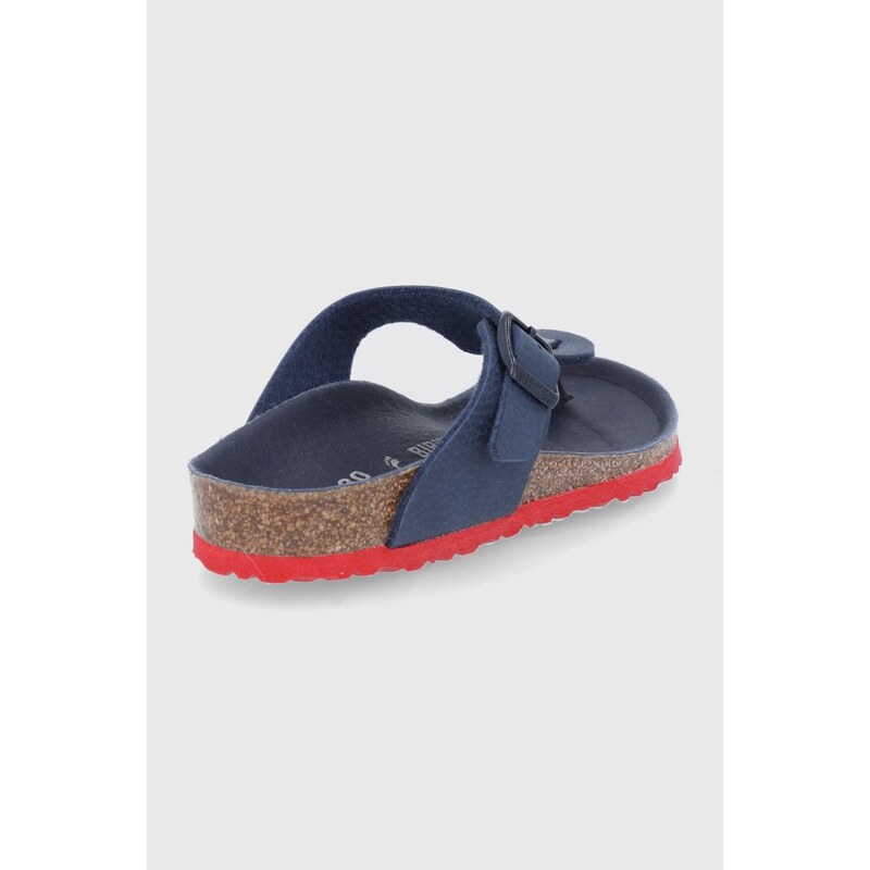 Dětské žabky Birkenstock tmavomodrá barva