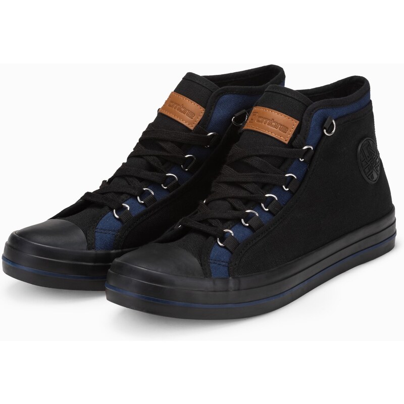 EDOTI Pánské sneakers boty 375T - černá V5