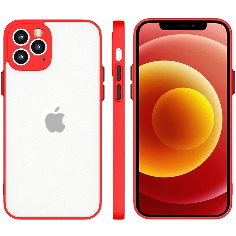IZMAEL.eu Silikónové flexibilní pouzdro Milky Case pro Apple iPhone 13 Mini červená