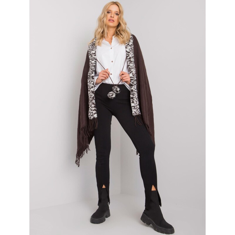Factory Price Scarf-AT-SZ-BF48420-white-brown 106983945