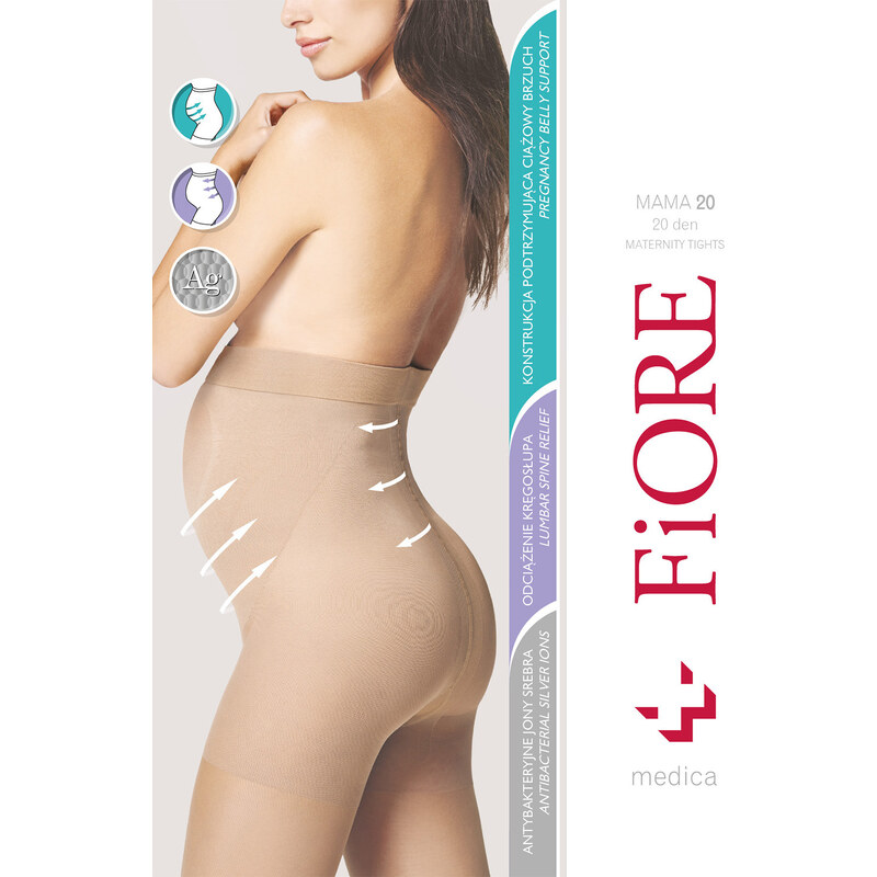 Silonkové punčocháče Fiore Mama 20 den M5208 93416182
