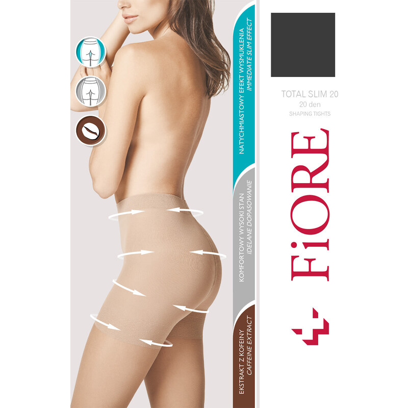 Silonkové punčocháče Fiore Total Slim 20 den M5206 93416192