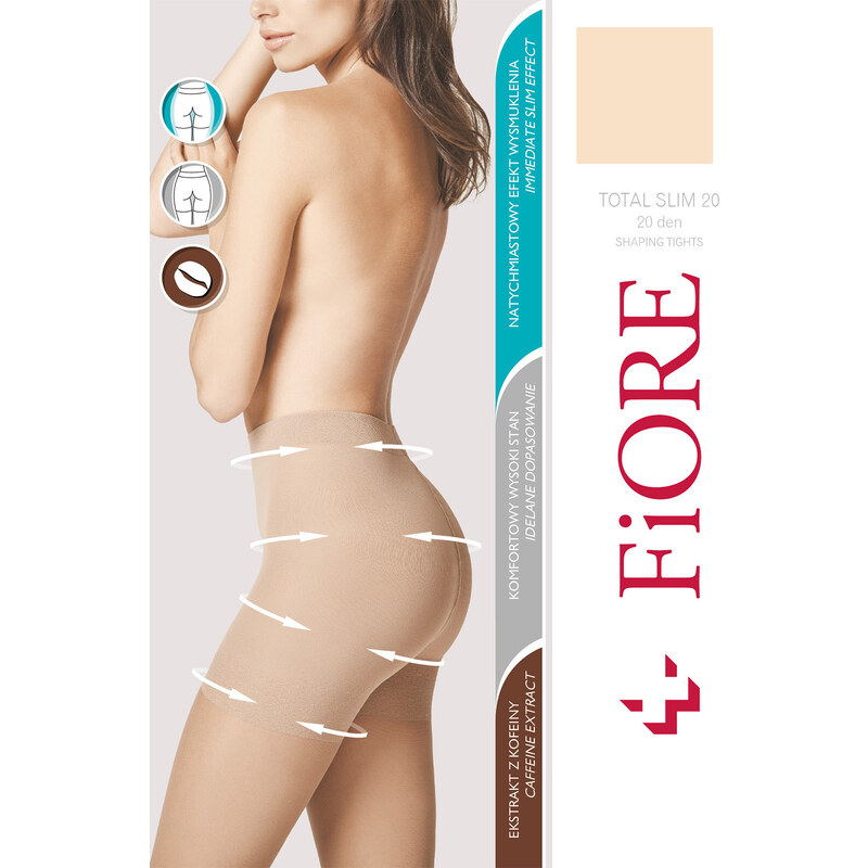 Silonkové punčocháče Fiore Total Slim 20 den M5206 93416193