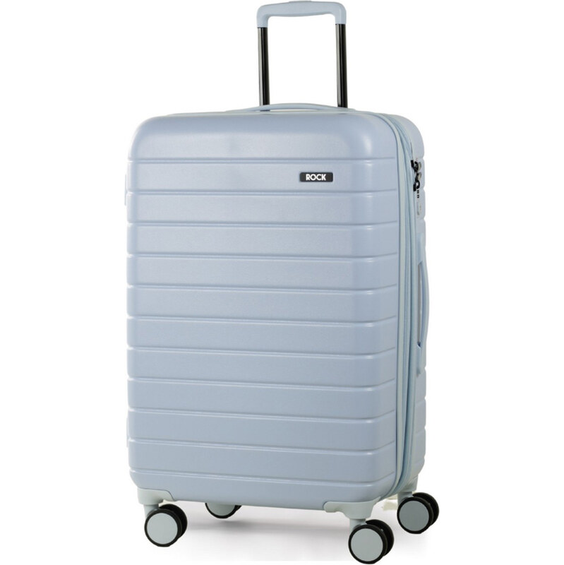 Cestovní kufr ROCK TR-0214/3-M ABS - světle modrá 60 l + 10%