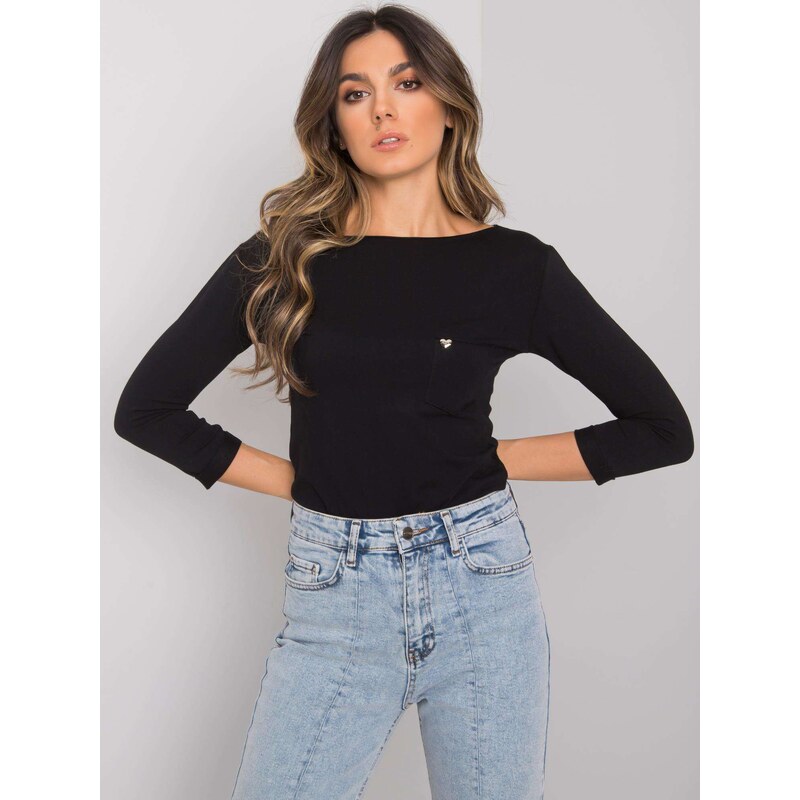 BASIC Feel Good Blouse-RV-BZ-7316.06X-black