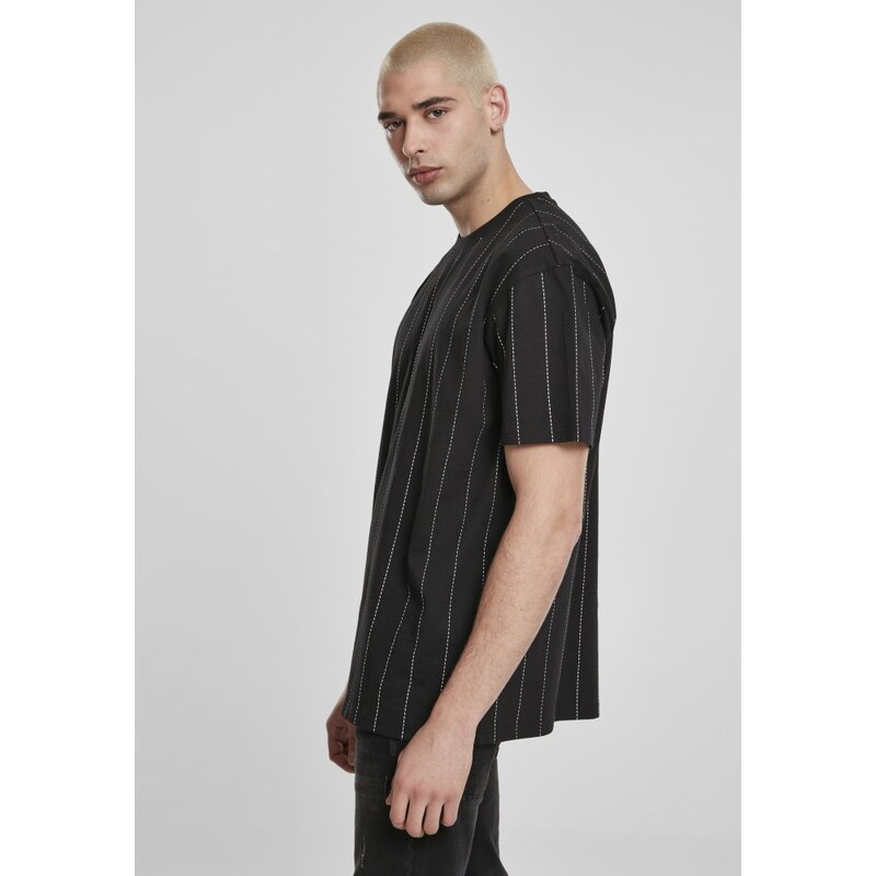 URBAN CLASSICS Oversized Pinstripe Tee